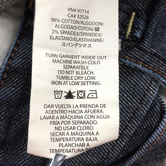 ➡️A/X Armani Exchange Straight Leg Denim Jean Size 2x31” - Picture 5 of 9